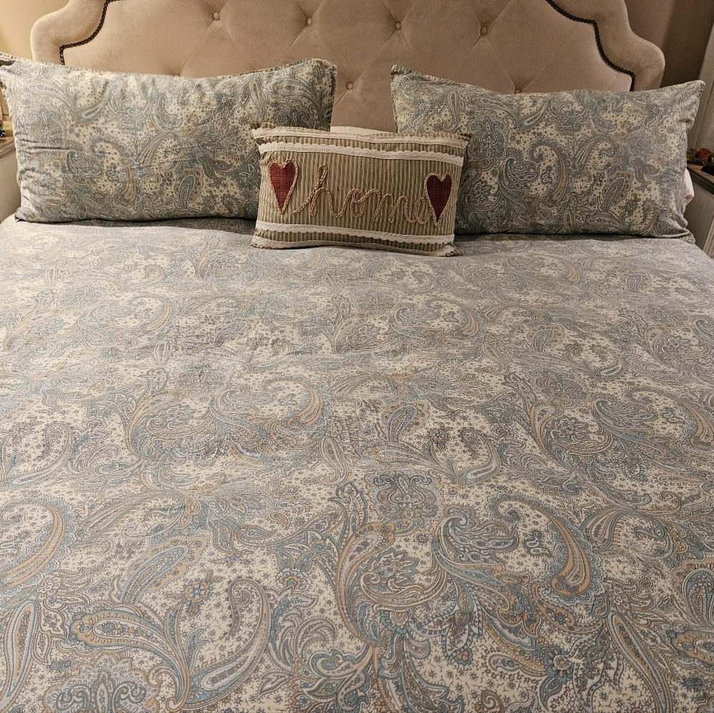 Croscill King size comforter.
